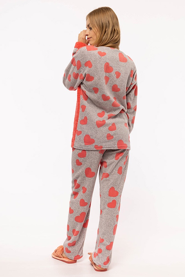 Женская пижама цвет коралловый ЦБ-00200408 SKT000868441 фото
