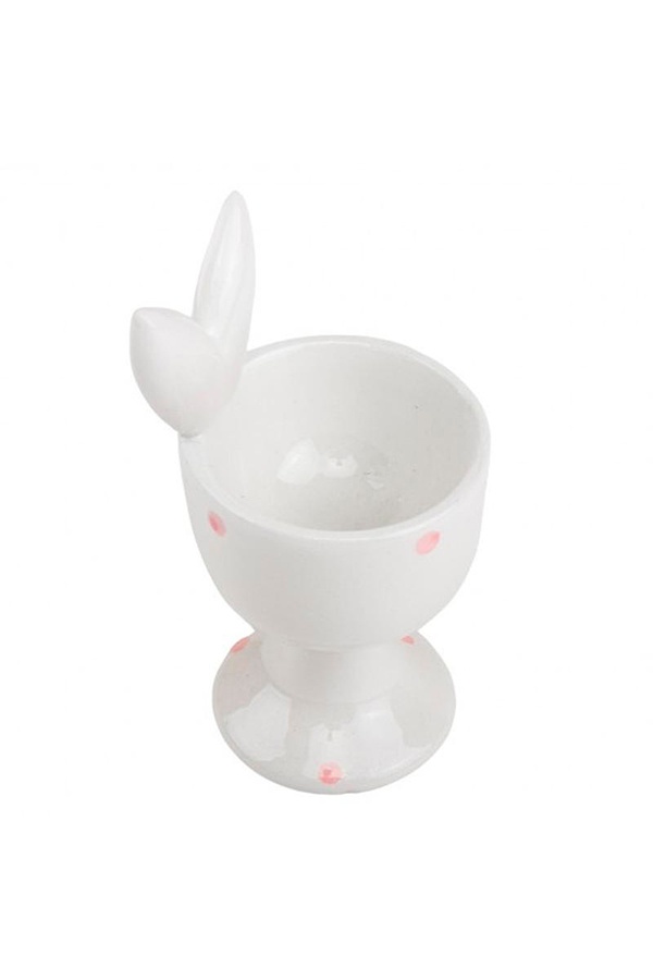 Підставка під яйце - "Білий кролик" колір білий ЦБ-00243841 SKT000969538 фото