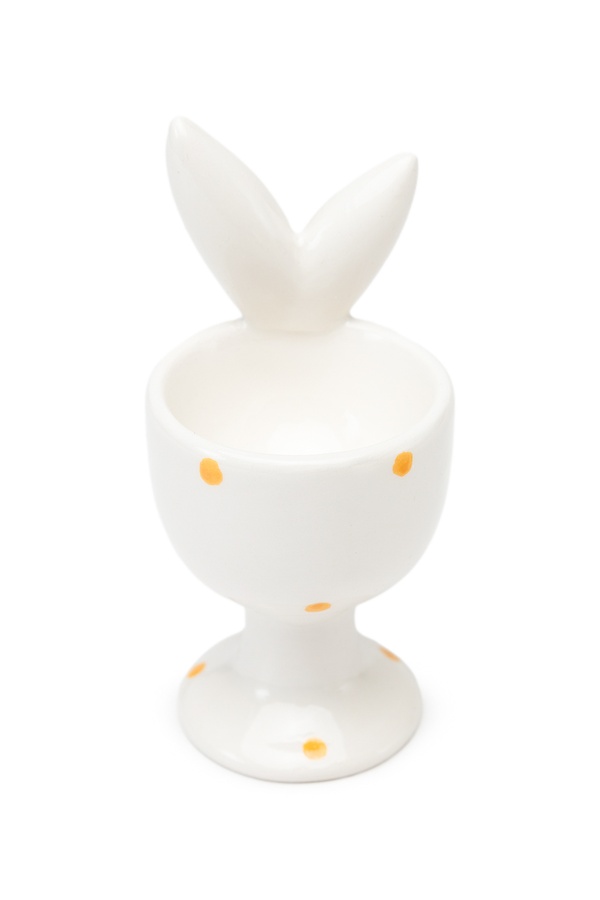 Подставка под яйцо – "Белый кролик" цвет белый ЦБ-00243841 SKT000969538 фото