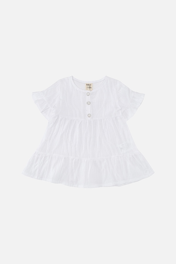 Платье для девочки 74 цвет белый ЦБ-00243495 SKT000968171 фото