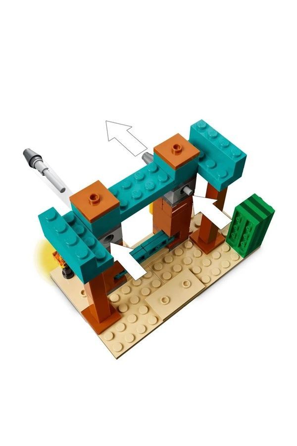 Конструктор LEGO Minecraft, Пустельний патруль розбійника 21267 ЦБ-00269183 фото