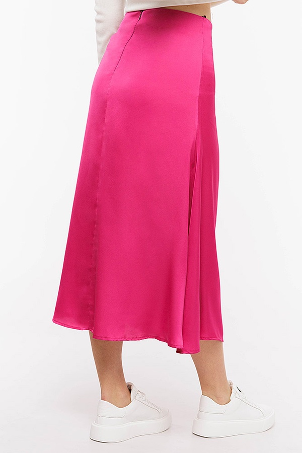 Женская юбка цвет фуксия ЦБ-00191107 SKT000844825 фото