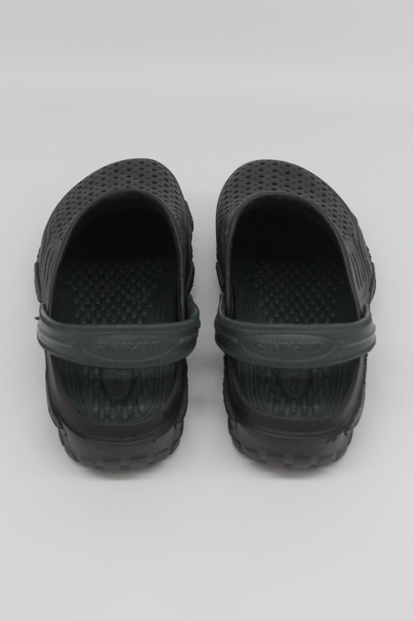 Мужские кроксы 45 цвет черный ЦБ-00190805 SKT000843582 фото