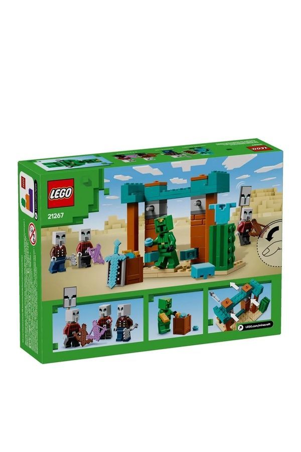 Конструктор LEGO Minecraft, Пустельний патруль розбійника 21267 ЦБ-00269183 фото