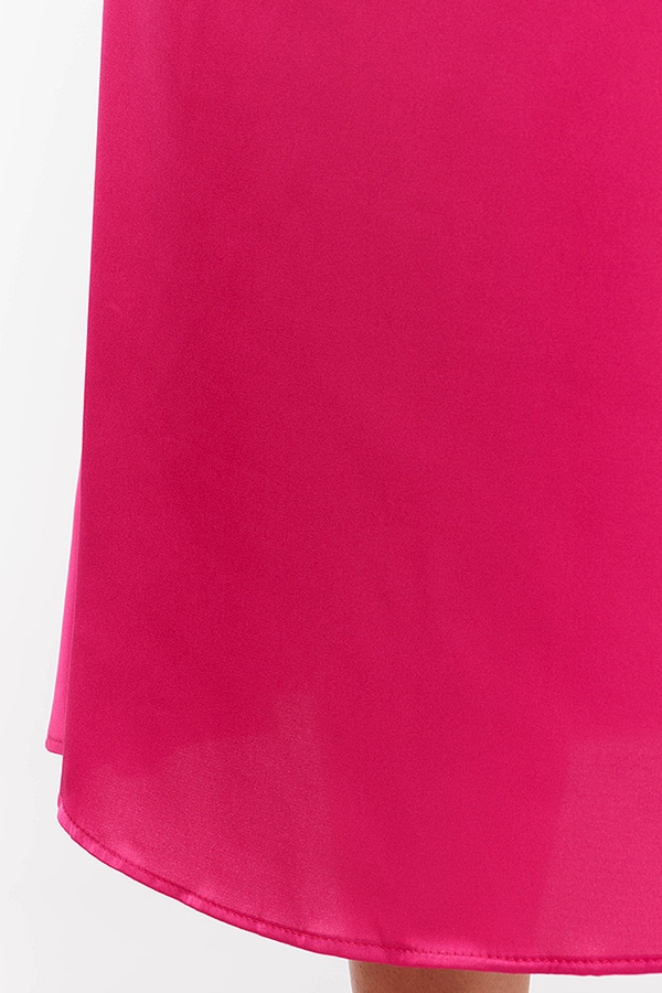 Женская юбка цвет фуксия ЦБ-00191107 SKT000844825 фото