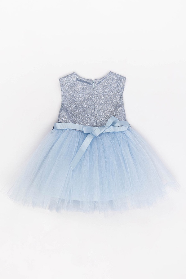 Сукня на дівчинку колір блакитний ЦБ-00180145 SKT000598986 фото