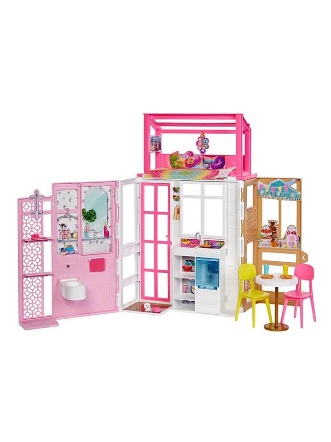 Портативний будиночок Barbie колір різнокольоровий ЦБ-00205967 SKT000879400 фото