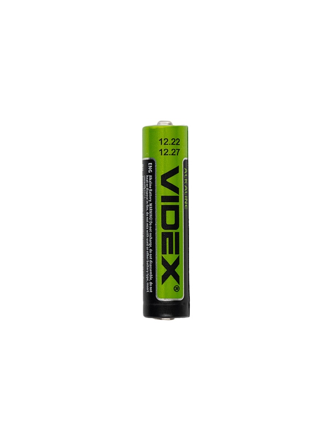 Батарейка VIDEX лужна LR03/AAA мізинчик, Ціна за 1 шт. колір різнокольоровий ЦБ-00220357 SKT000909446 фото