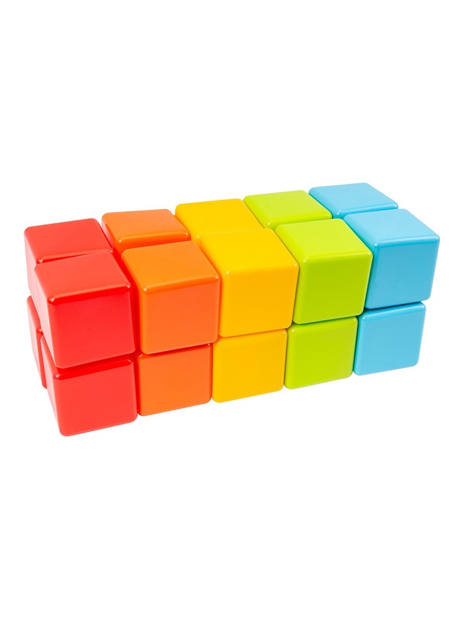 Игрушка "Кубики ТехноК" цвет разноцветный ЦБ-00231472 SKT000936676 фото