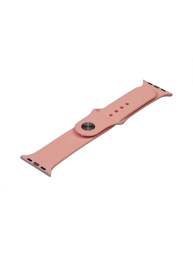 Ремінець силіконовий для Apple Watch Sport Band 38/ 40/ 41 колір пудровий ЦБ-00230838 SKT000935584 фото
