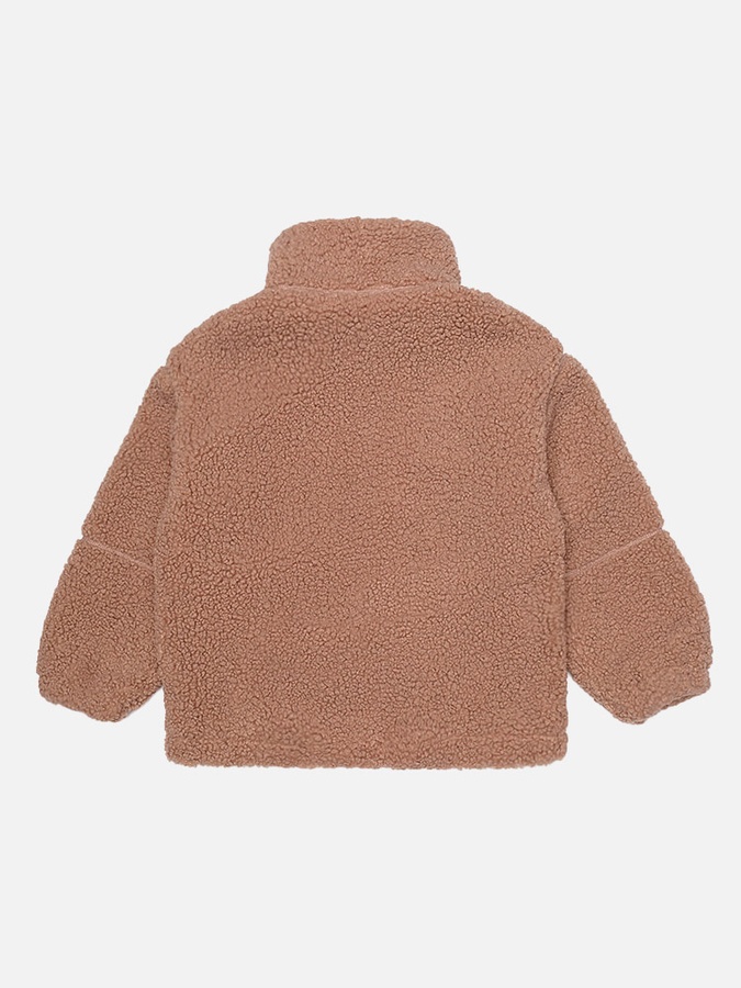 Куртка-шубка для дівчинки 152 колір кавовий ЦБ-00230881