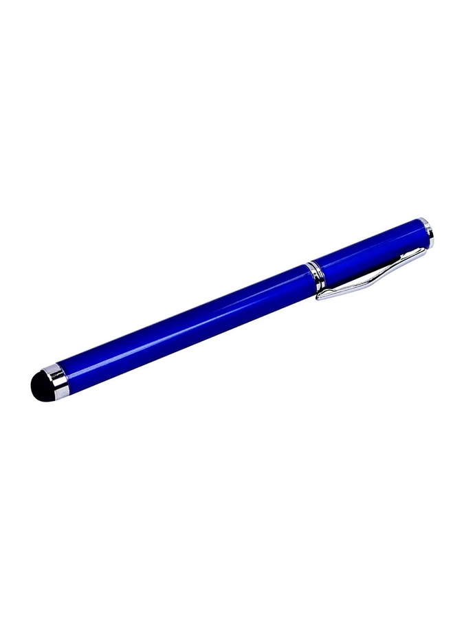 Стілус ємнісний, з кульковою ручкою колір темно-синій ЦБ-00224834 SKT000921072 фото