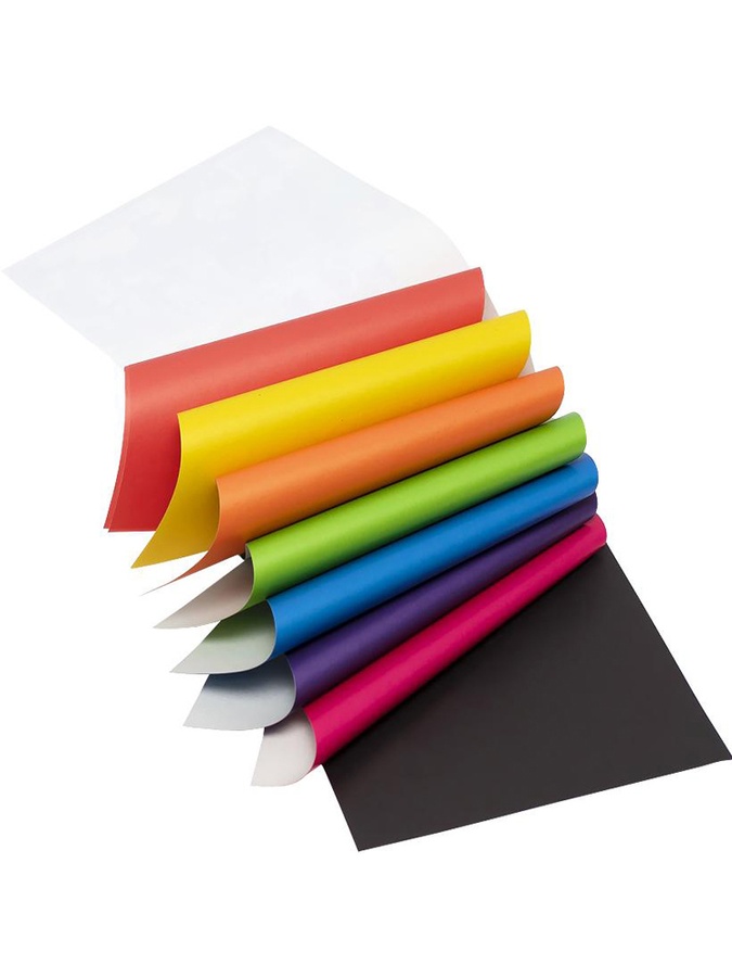 Цветная бумага "Коленкор" цвет разноцветный ЦБ-00205099 SKT000877989 фото