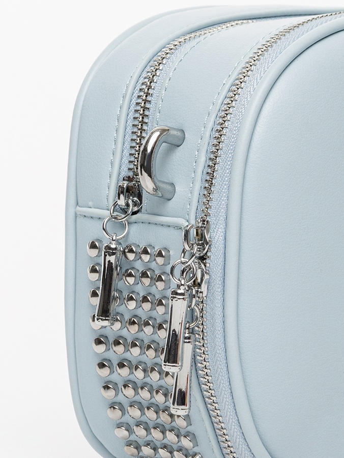 Жіноча сумка крос-боді + чохол для ключів колір блакитний ЦБ-00222685 SKT000915772 фото