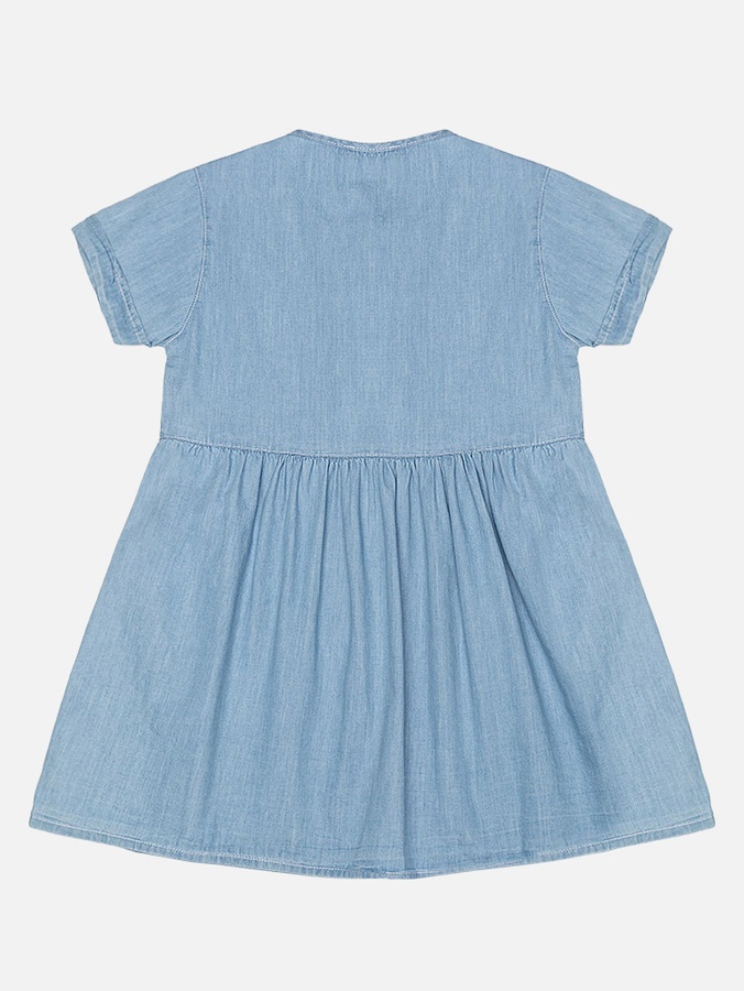 Джинсовое платье для девочки 110 цвет голубой ЦБ-00188926 SKT000839019 фото