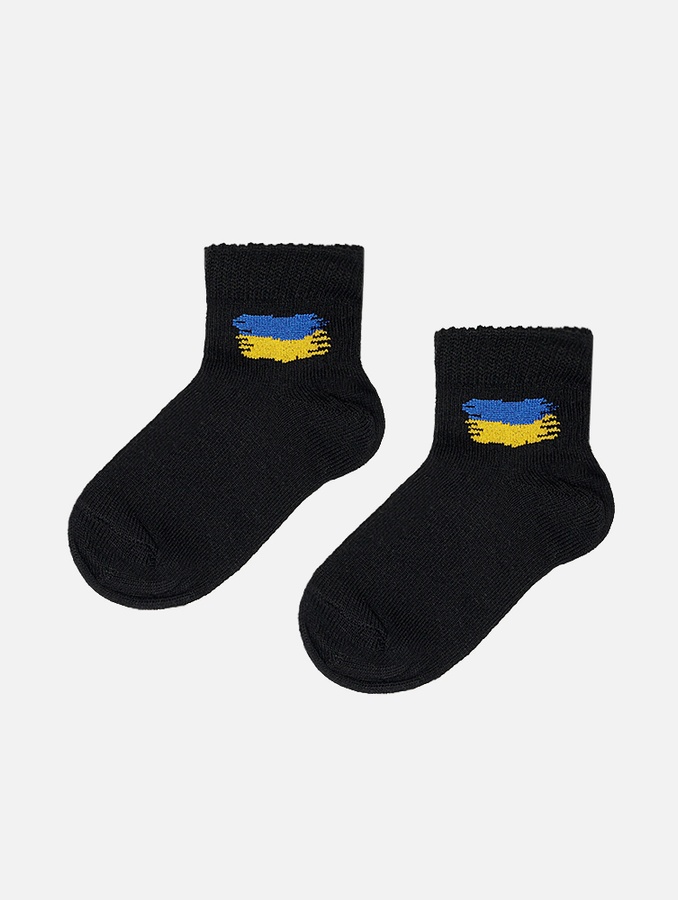 Шкарпетки для хлопчика 21-22 колір чорний ЦБ-00228518 SKT000929545 фото